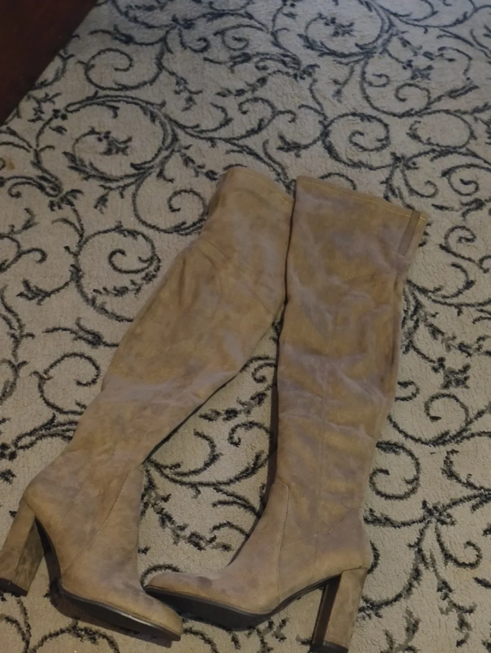 Marc Fisher Over-the-Knee Suede Boots